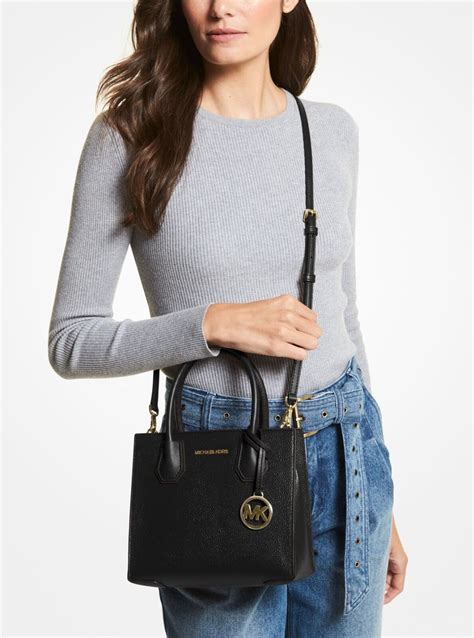 michael kors mercer medium weiß